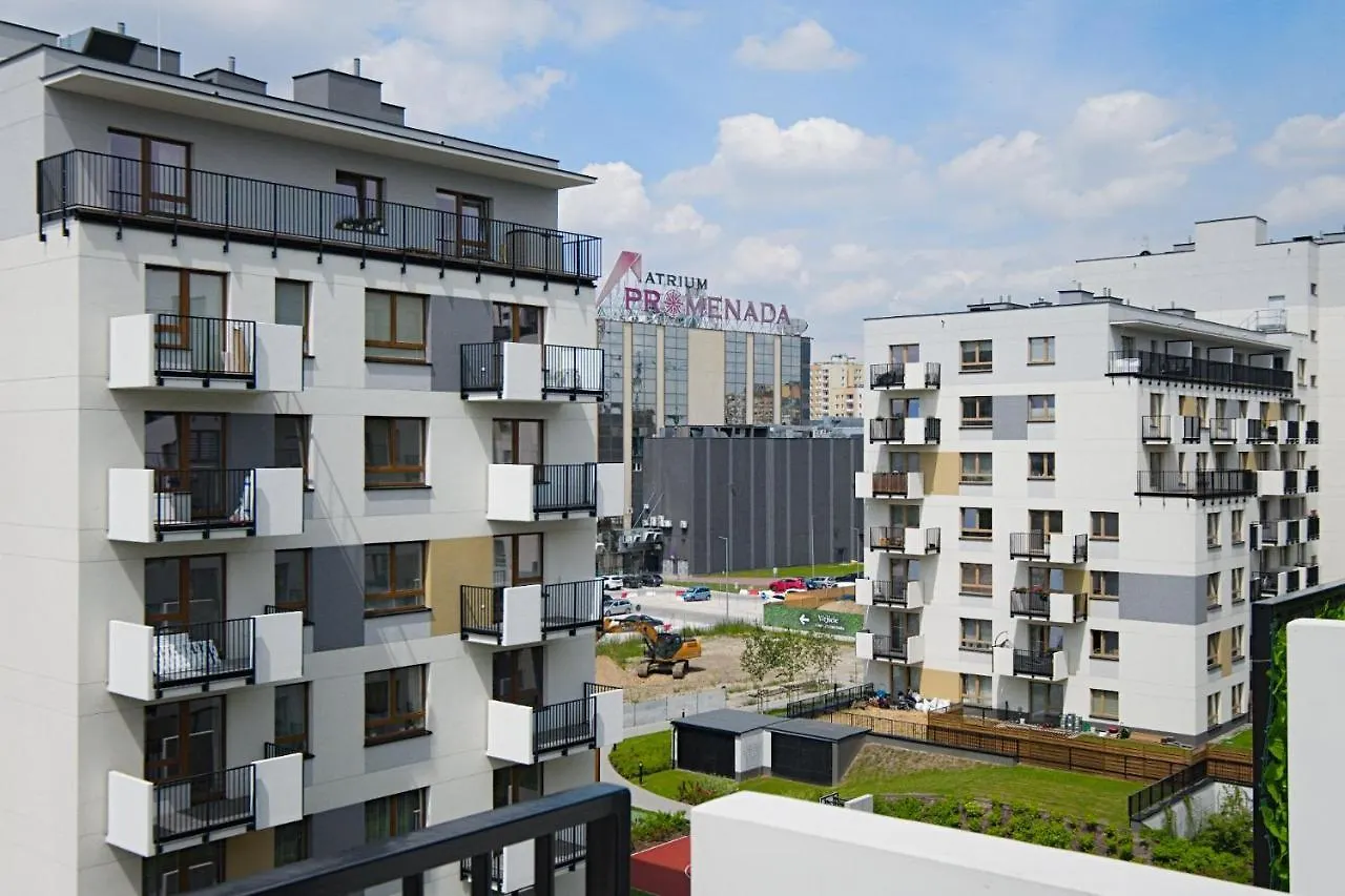 Optykow 3A Cozy Studio Promenada Apartment Warsaw